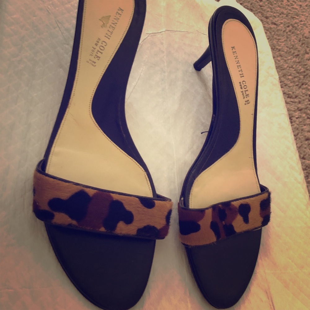 Kenneth Cole Shoes Heels Leather Made in Italy